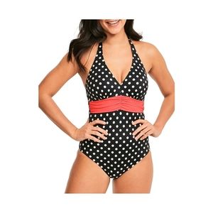 Figleaves Tuscany Polka Dot Swimsuit NWT